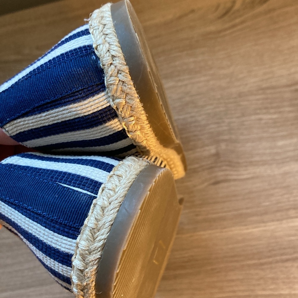 Me too koda coast stripes espadrilles blue cream 7,5 - Picture 10 of 14